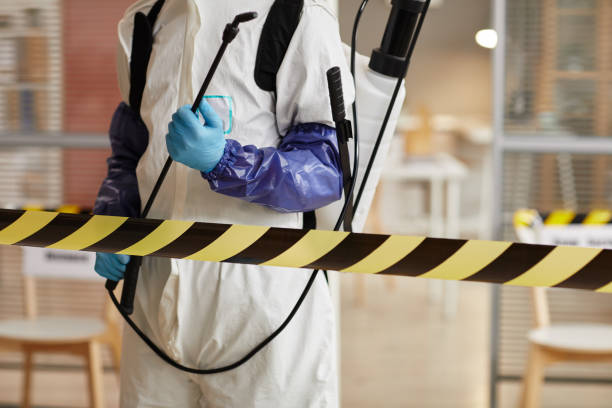 Professional Unattended Death Cleanup technician working in Lester, IA